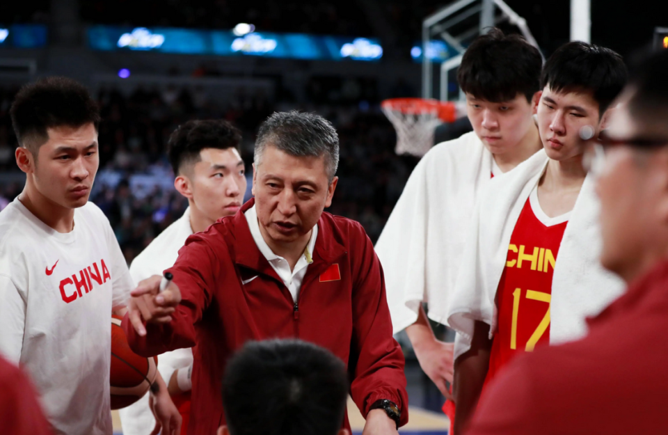 中国男篮在